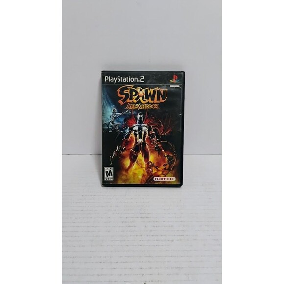 2003 SONY PLAYSTATION 2 PS2 NAMCO SPAWN ARMAGEDDON CASE & CASE ART ONLY NO GAME - Picture 2 of 5